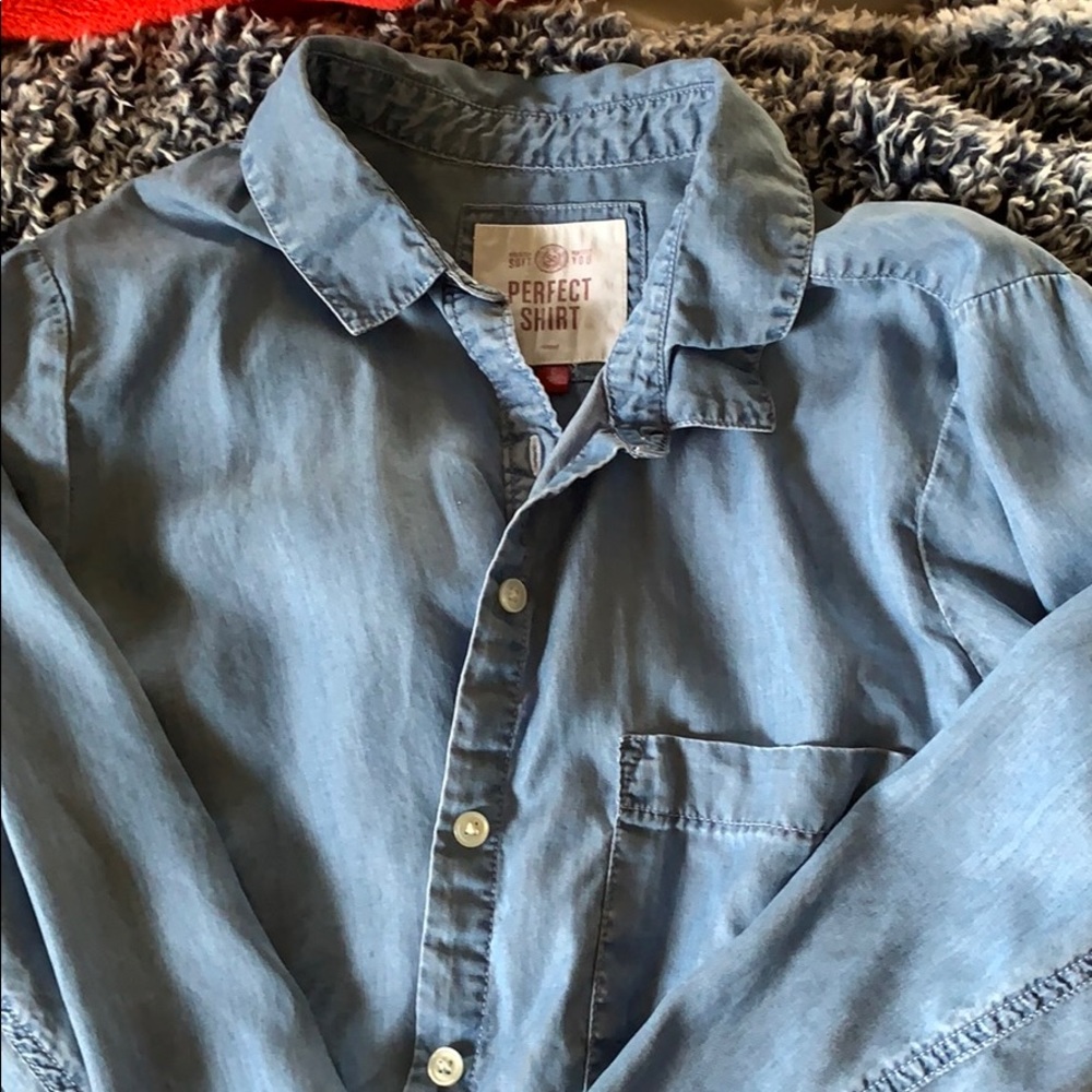 Fall soft jean flannel